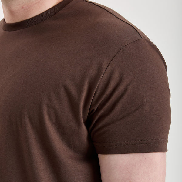 Tall Chocolate Crew Neck T-Shirt