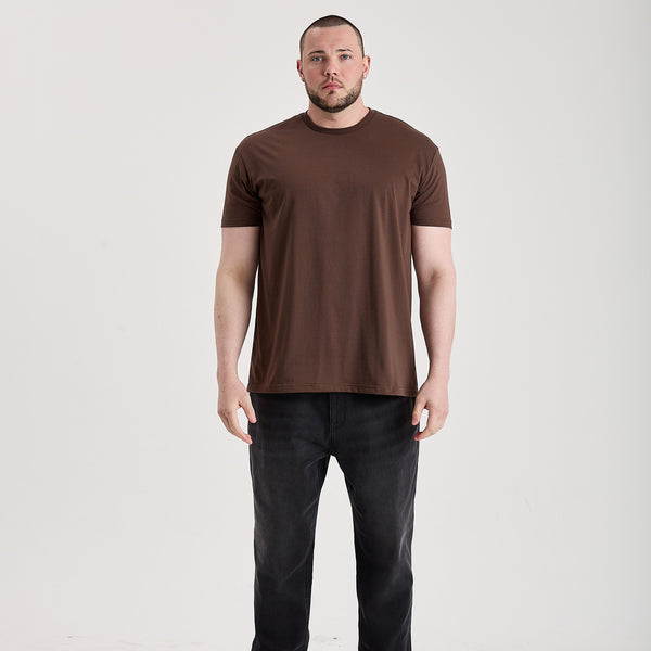 Tall Chocolate Crew Neck T-Shirt
