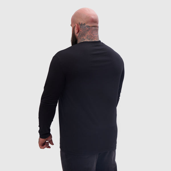 Tall Black Long Sleeve T-Shirt