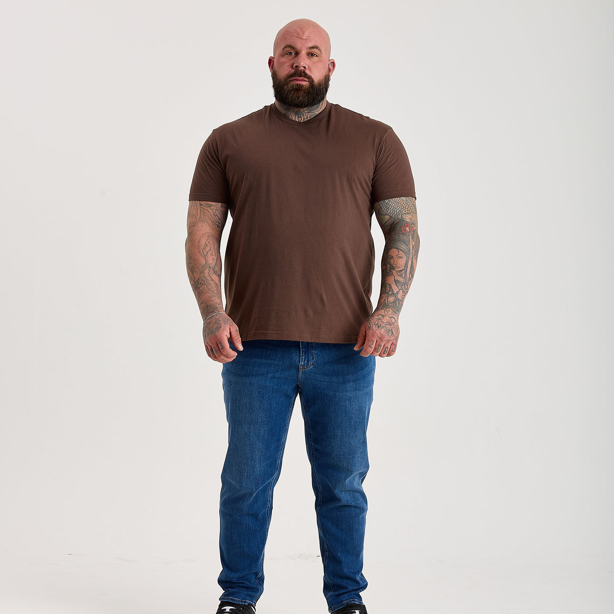 Chocolate Crew Neck T-Shirt