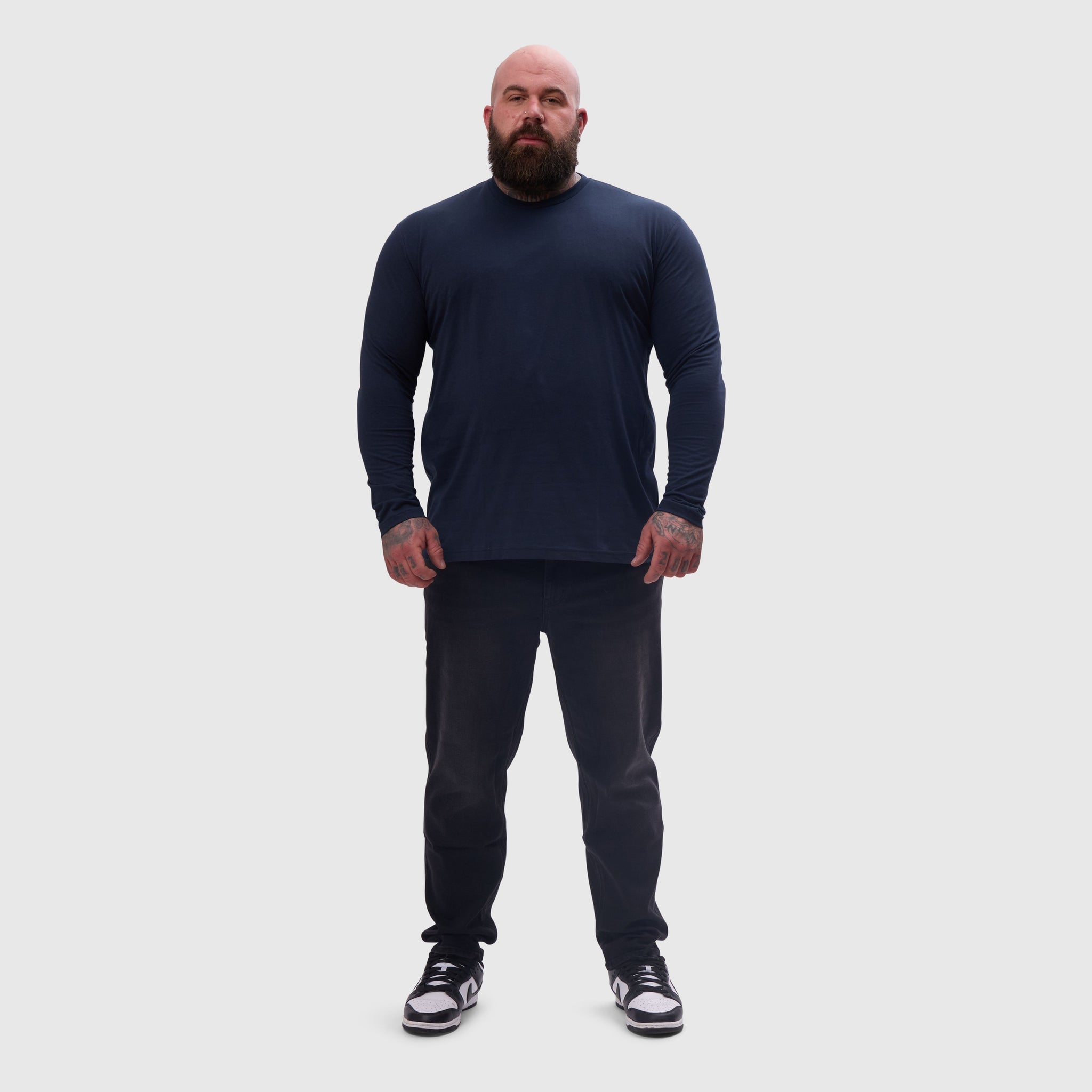 Load image into Gallery viewer, Navy Long Sleeve
