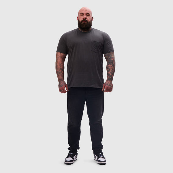 Carbon Pocket Crew Neck