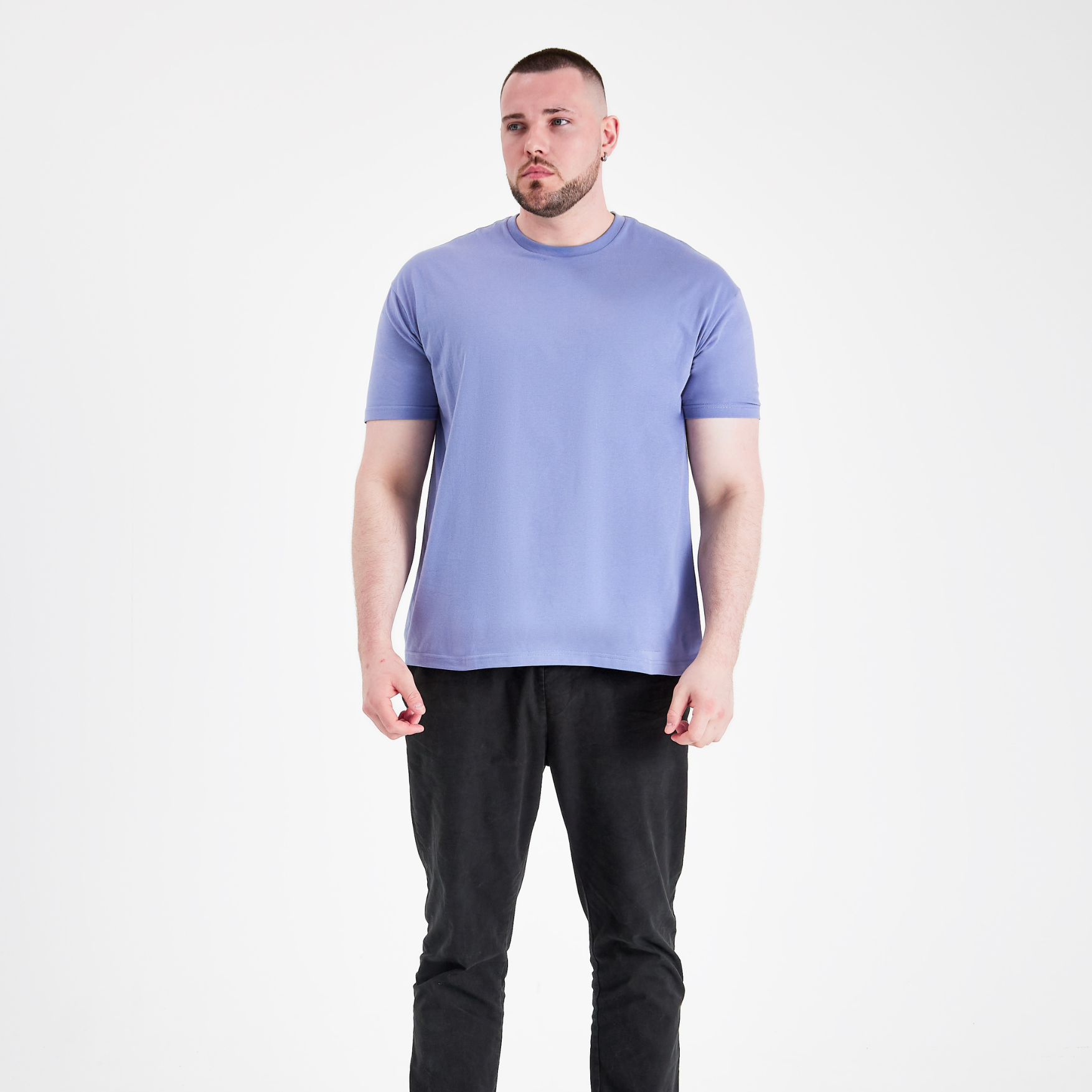 Load image into Gallery viewer, Steel Blue Crew Neck
