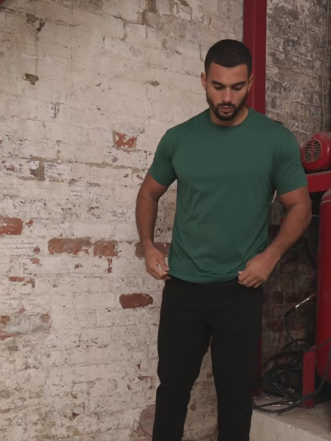 Load and play video in Gallery viewer, Rainforest Crew Neck T-Shirt
