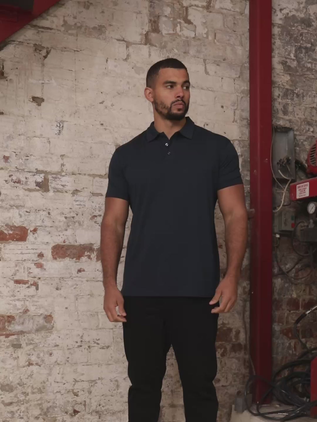 Tall Navy Polo Shirt