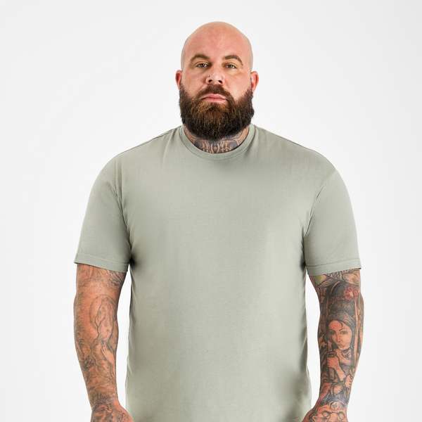 Shadow Green Crew Neck T-Shirt