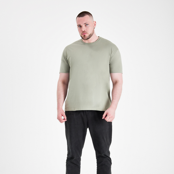 Shadow Green Crew Neck T-Shirt