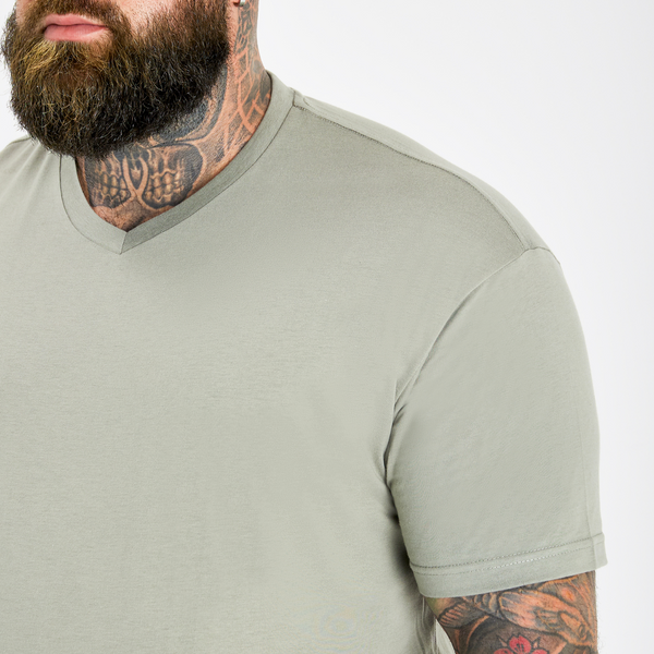 Shadow Green V-Neck T-Shirt
