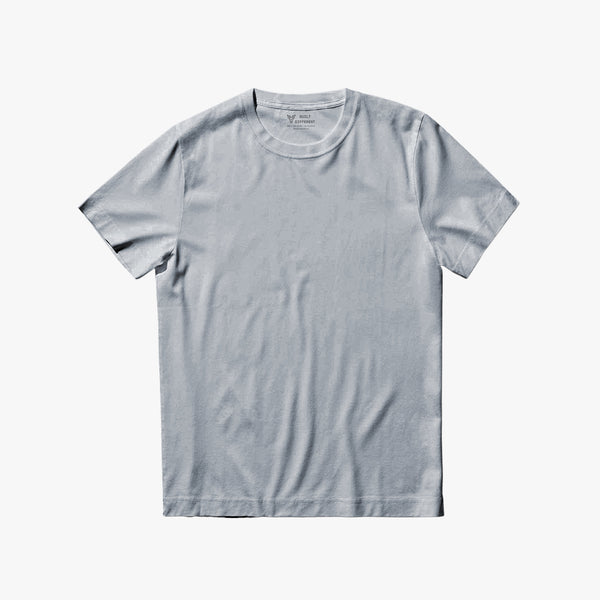 Heather Grey Crew Neck | Crew Neck for Big Guys | L-6XL – Built